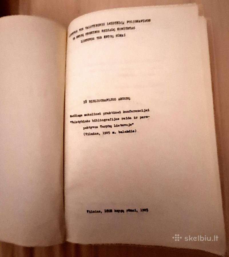 Iš bibliografijos aruodu: medž. mokslinei praktin - nuotraukos Nr. 3
