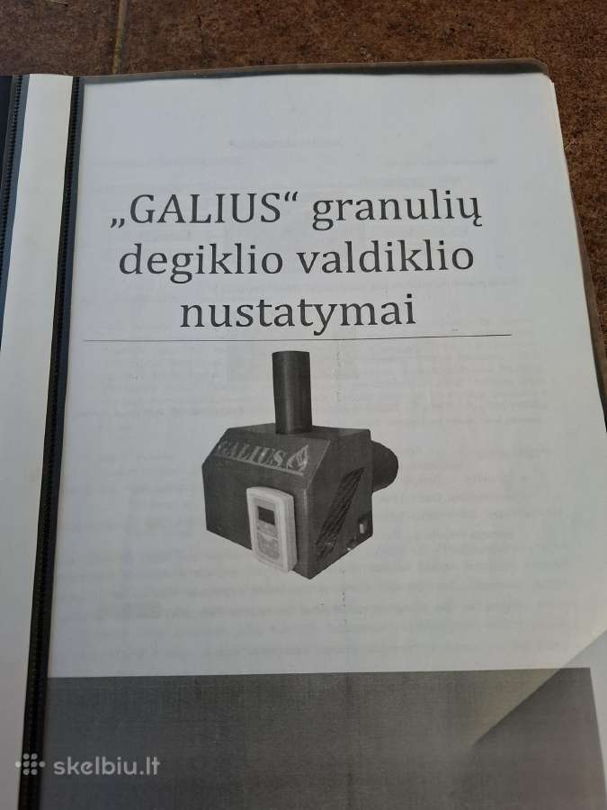Granulinis degiklis naudotas. - nuotraukos Nr. 4