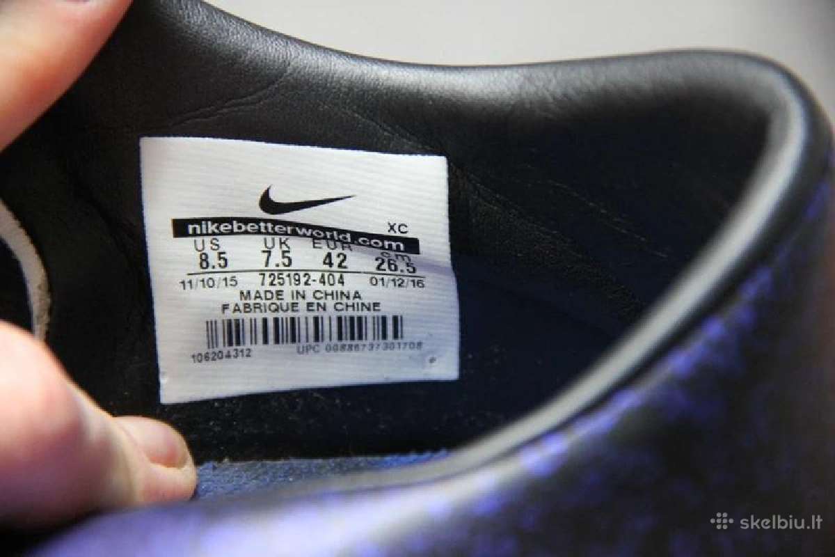 Nike 42d futbolo bateliai - nuotraukos Nr. 8