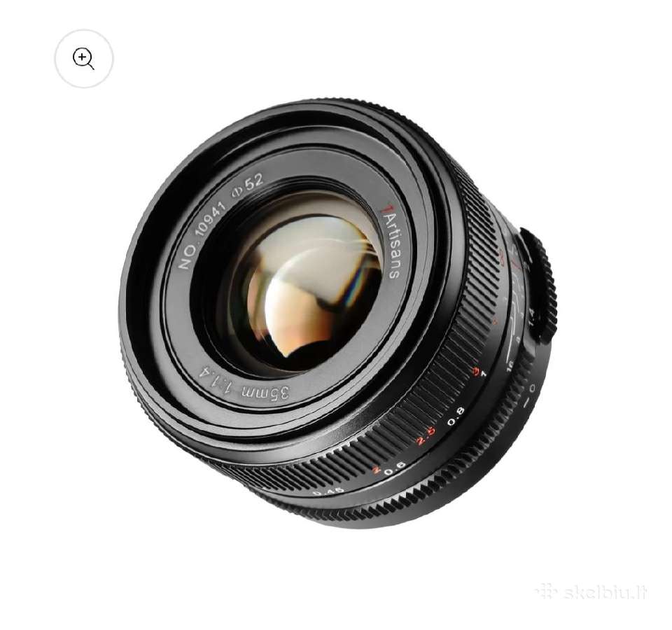 7artisans 35mm f1.4 MkIII (full frame) canon R - nuotraukos Nr. 2