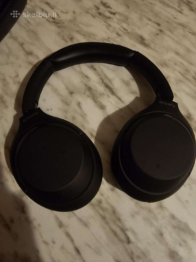 Sony wh-1000xm4 juodos ausinės