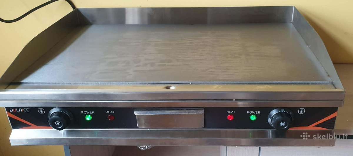 Dulnice elektrinė kepimo plokštuma