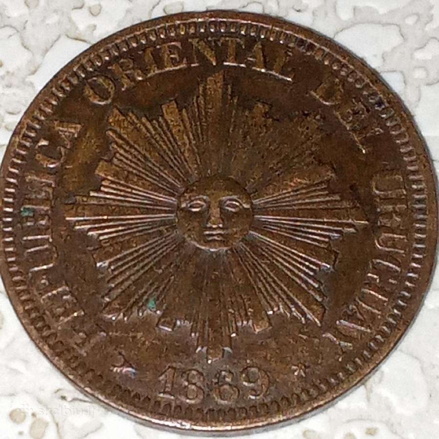 Urugvajus 4 sentimai 1869