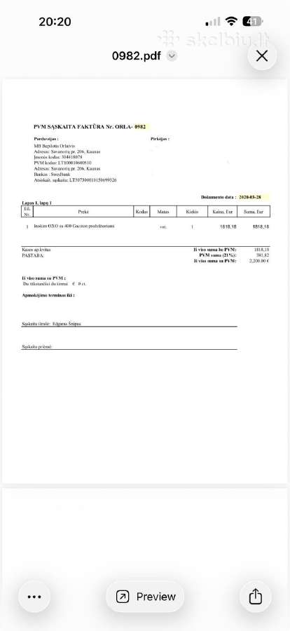 Inokim oxo - nuotraukos Nr. 6