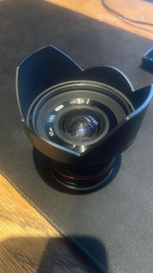 Samyang 12mm f/2.0 Ncs Cs lens - E mount