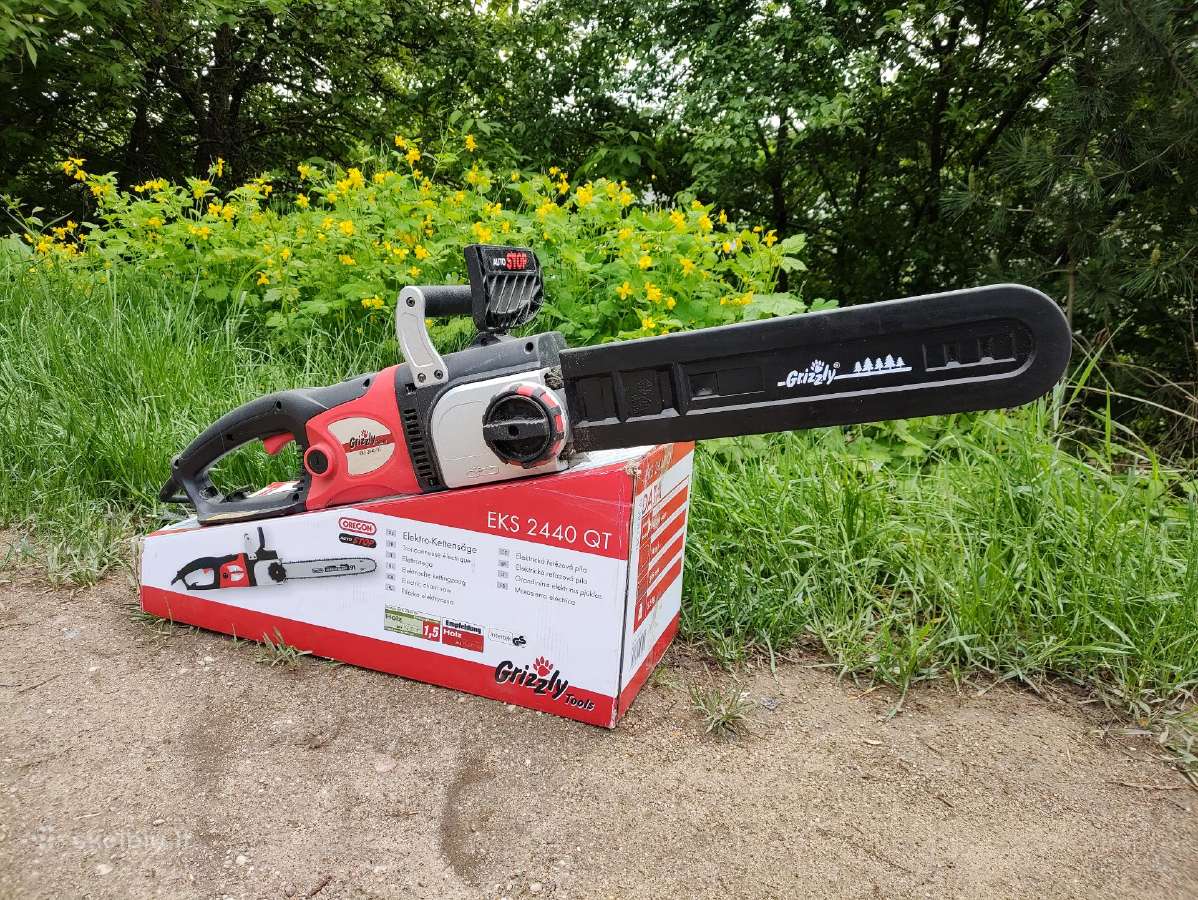 Elektrinis grandininis pjūklas Grizzly Eks 2440 Qt