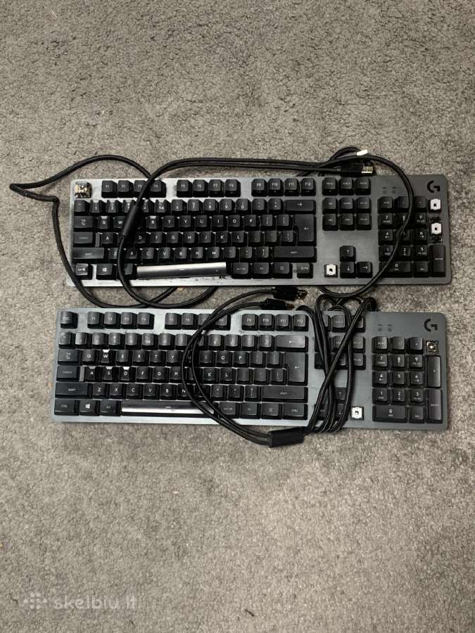 Logitech g413 klaviaturos abi uz 20€