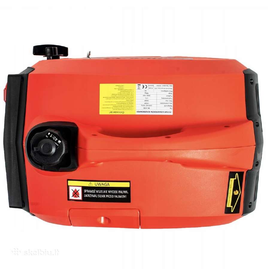 Benzinis elektros generatorius 1500w - nuotraukos Nr. 3