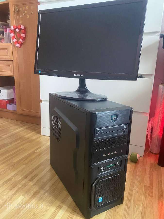 Pc Setup: Gaming/office Pc + Samsung Monitor