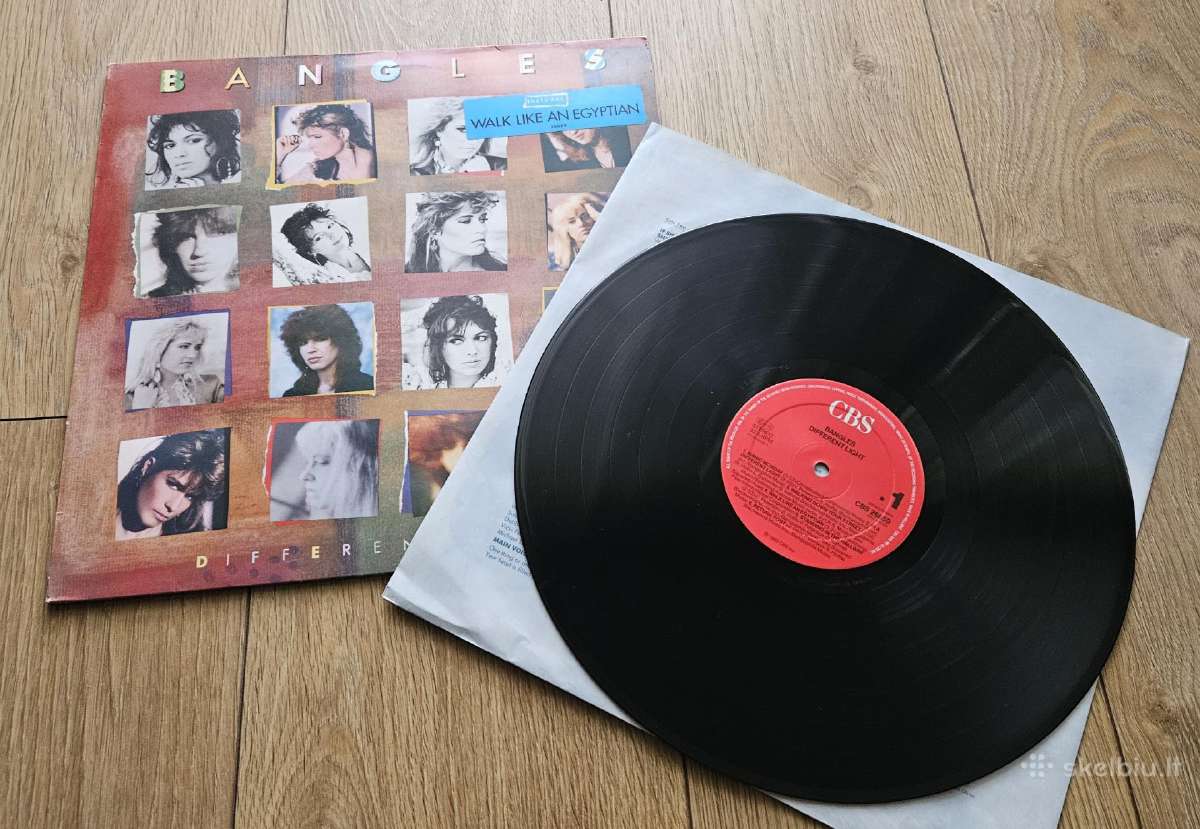 Lp, Bangles – Different Light, 1985 Vinilas