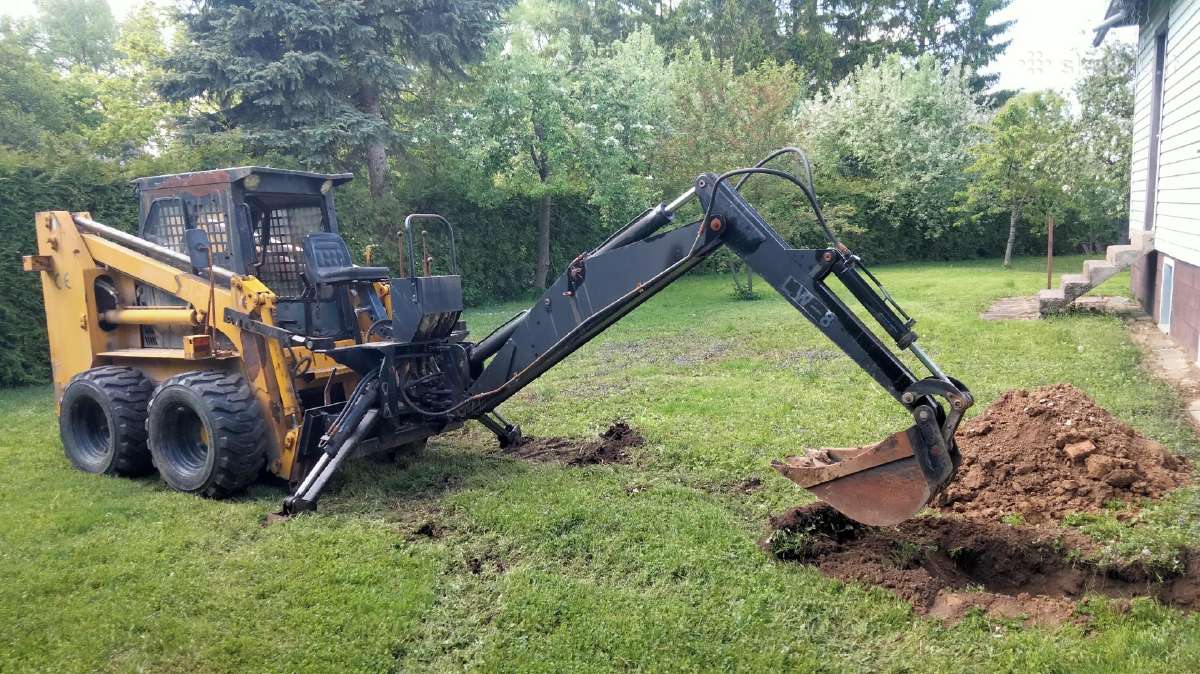 Krautuvo kaušas ekskavatorius buvo prie jc60
