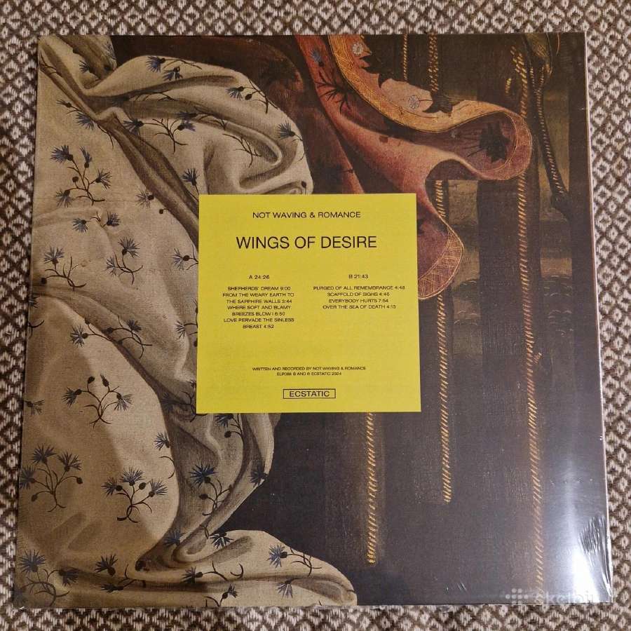 Not Waving & Romance - Wings Of Desire / Vinyl Lp - nuotraukos Nr. 2