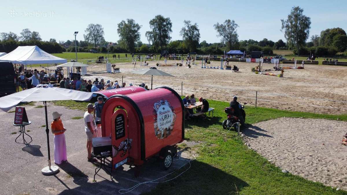 Priekabele food truck priekaba maisto vagonelis - nuotraukos Nr. 6