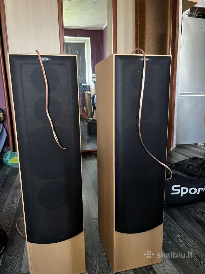 Yamaha stiprintuvas + kolonėlės (komplektas)