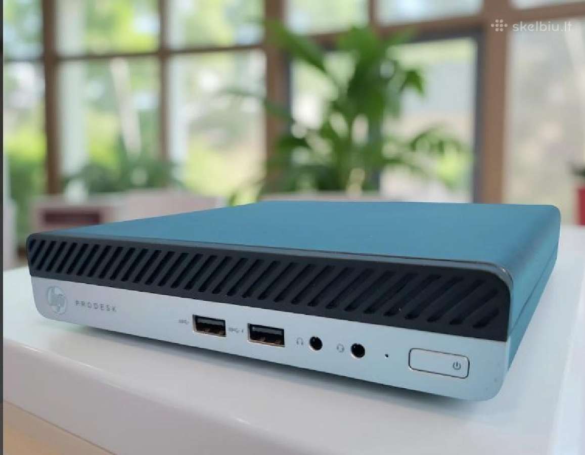 Hp Prodesk 400 g3 mini (Dm) su garantija tik 70€ - nuotraukos Nr. 2