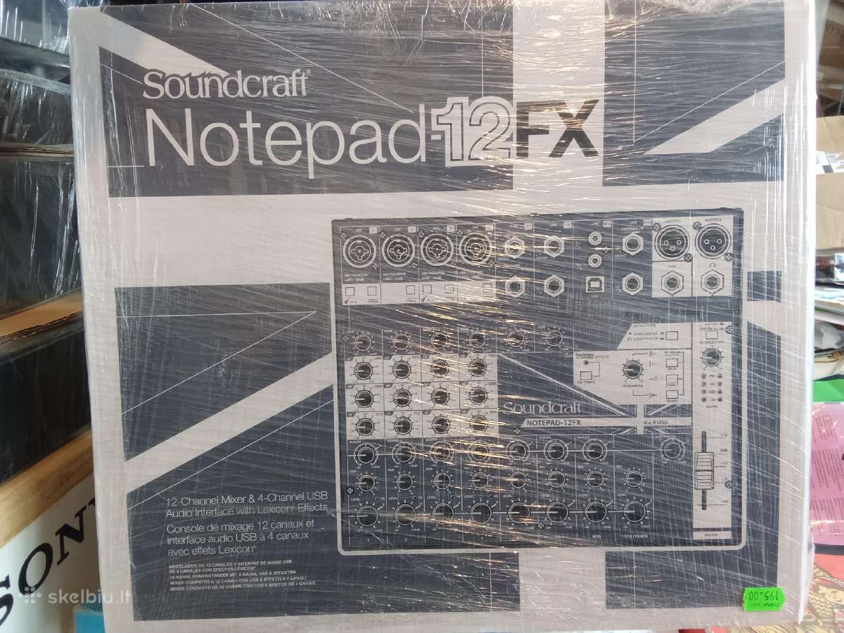 Soundcraft Notepad-12fx