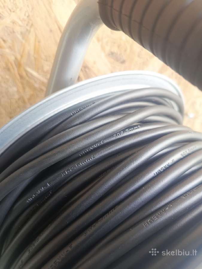 Ilgintuvas su metaline rite 50m 3x2.5mm². - nuotraukos Nr. 6