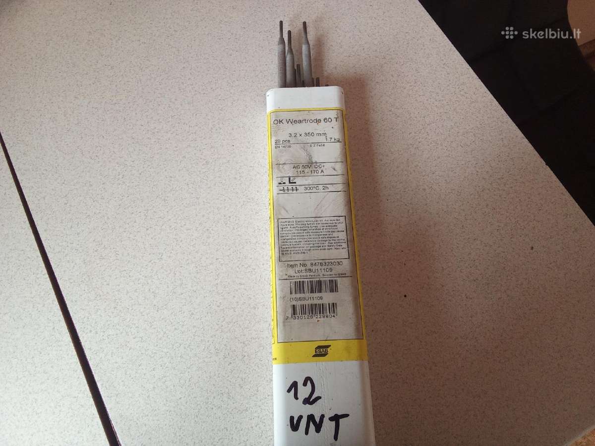 Esab ok weartrode 60t