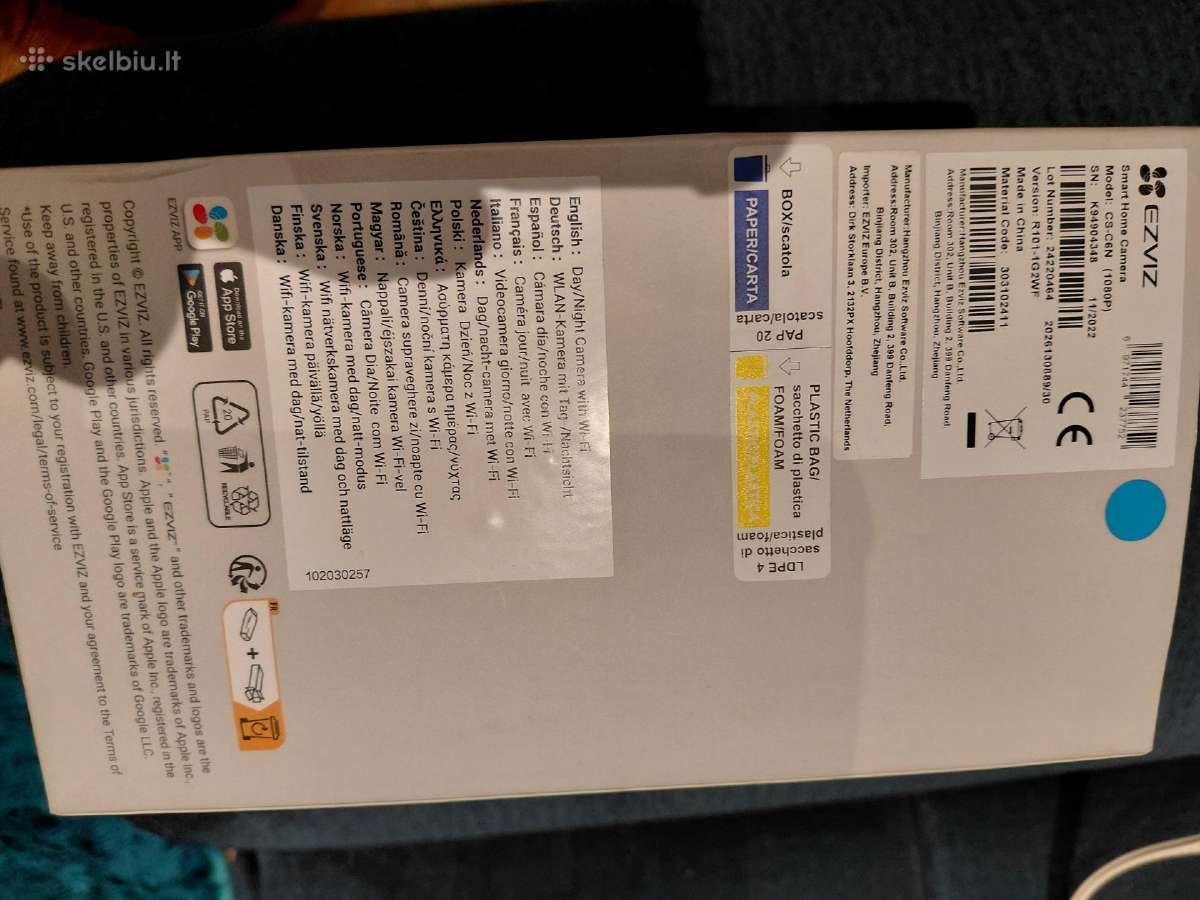 Ezviz C6n vaizdo kamera WiFi - nuotraukos Nr. 5