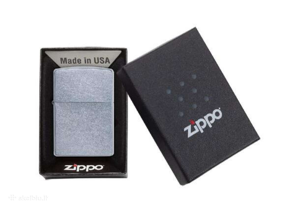 Žiebtuvėlis Zippo 207 Classic Street Chrome turime