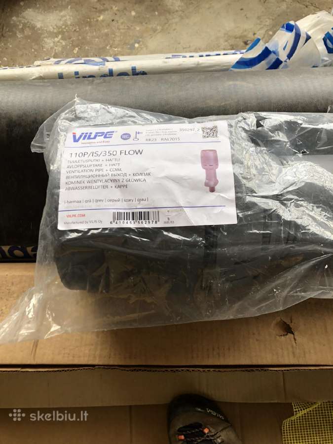 Ventiliacijos kaminėlis Vilpe® 110p/is/350-35029g - nuotraukos Nr. 2