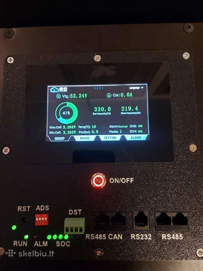 Kaupiklis 16kwh su lifepo4 cėlėm - nuotraukos Nr. 9