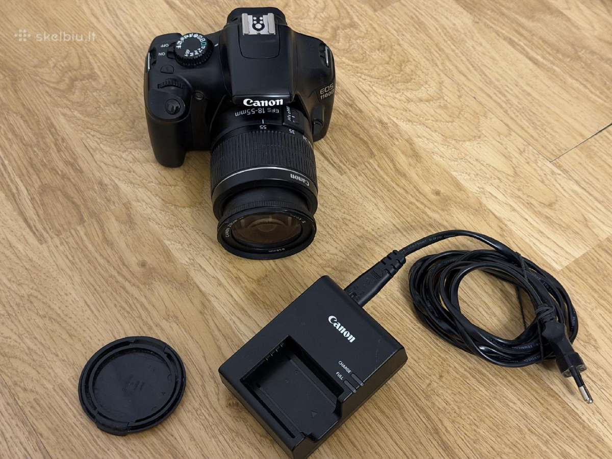 Canon EOS 1100d / Dslr / 18-55 Efs / 8k kadrų