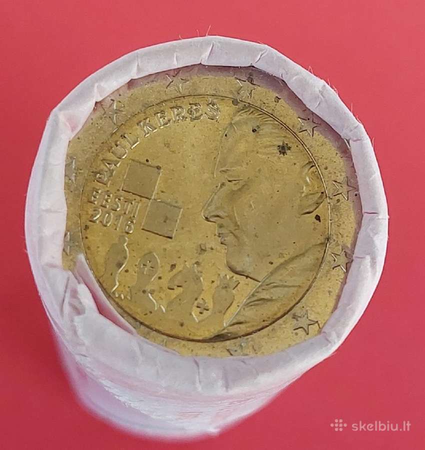 Estija 2016m.2 € “Paul Keres“-ritinėlis