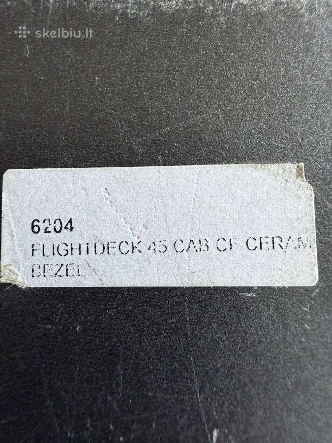U-boat Flightdeck 45 Karbono ir keramiko sintezė - nuotraukos Nr. 5