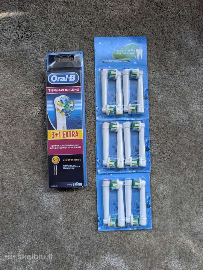Oral B dantų šepetėlių galvutės