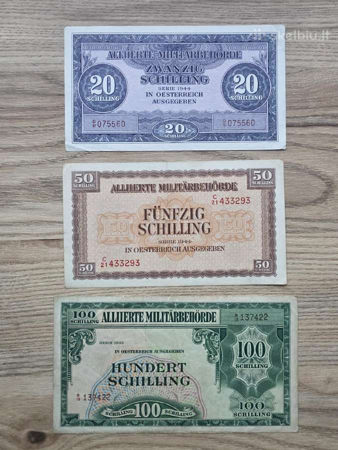 Austrija ->Pasaulio banknotai - World banknotes<-