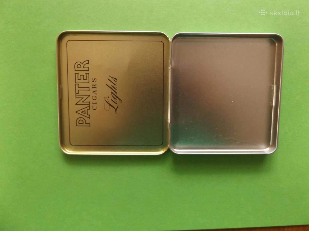 Metalinės cigarilių dėžutės - nuotraukos Nr. 4
