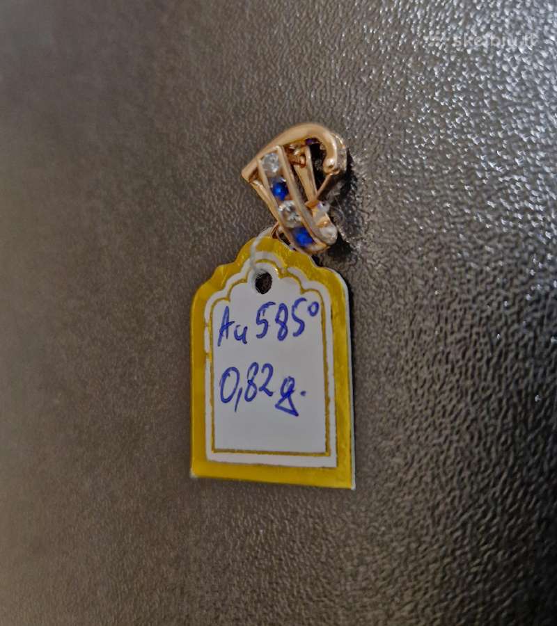 Auksiniai auskarai nuo 70 Eur - nuotraukos Nr. 10