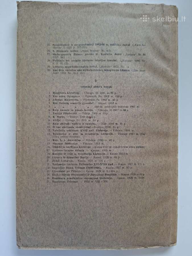 A. Janulaitis. K. Zabitis - Nezabitauskas. 1931 m. - nuotraukos Nr. 4