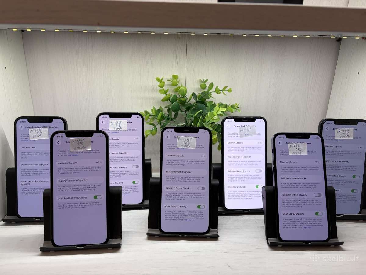 iPhone 12-64gb espoziciniai su garantija!