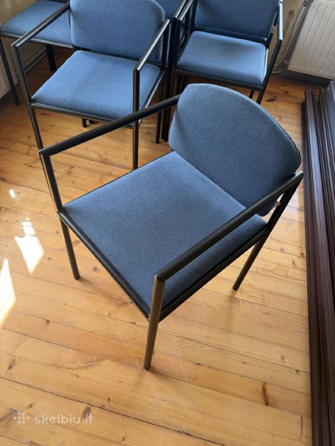 Vokiškos Leger Home valgomojo kėdės 8 vnt. - nuotraukos Nr. 5