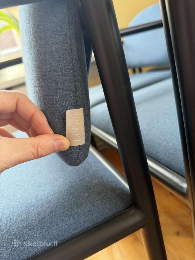 Vokiškos Leger Home valgomojo kėdės 8 vnt. - nuotraukos Nr. 7
