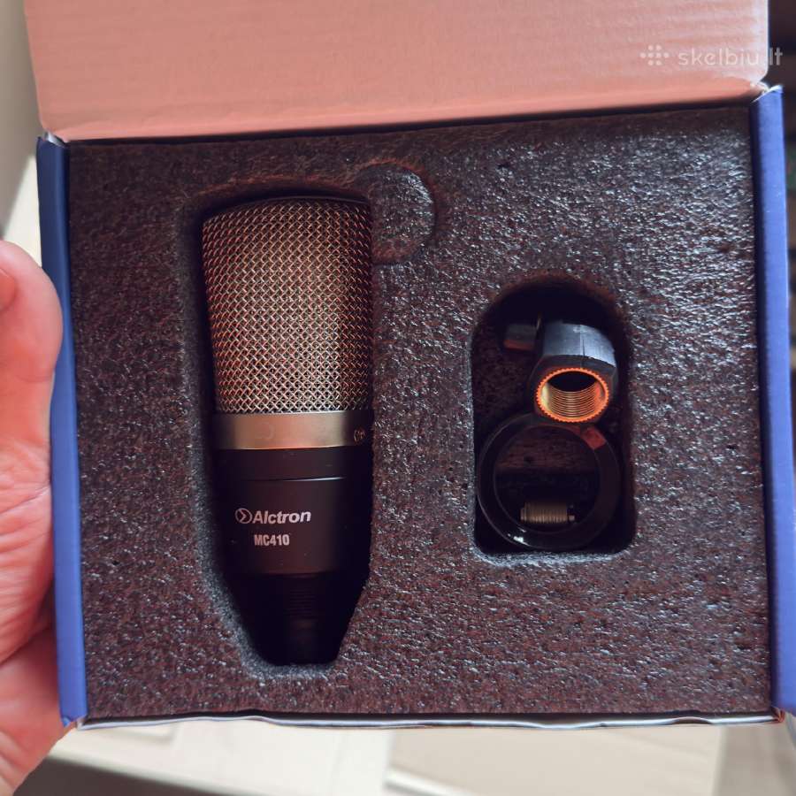 Alctron Mc410 studio kondensatorinis mikrofonas