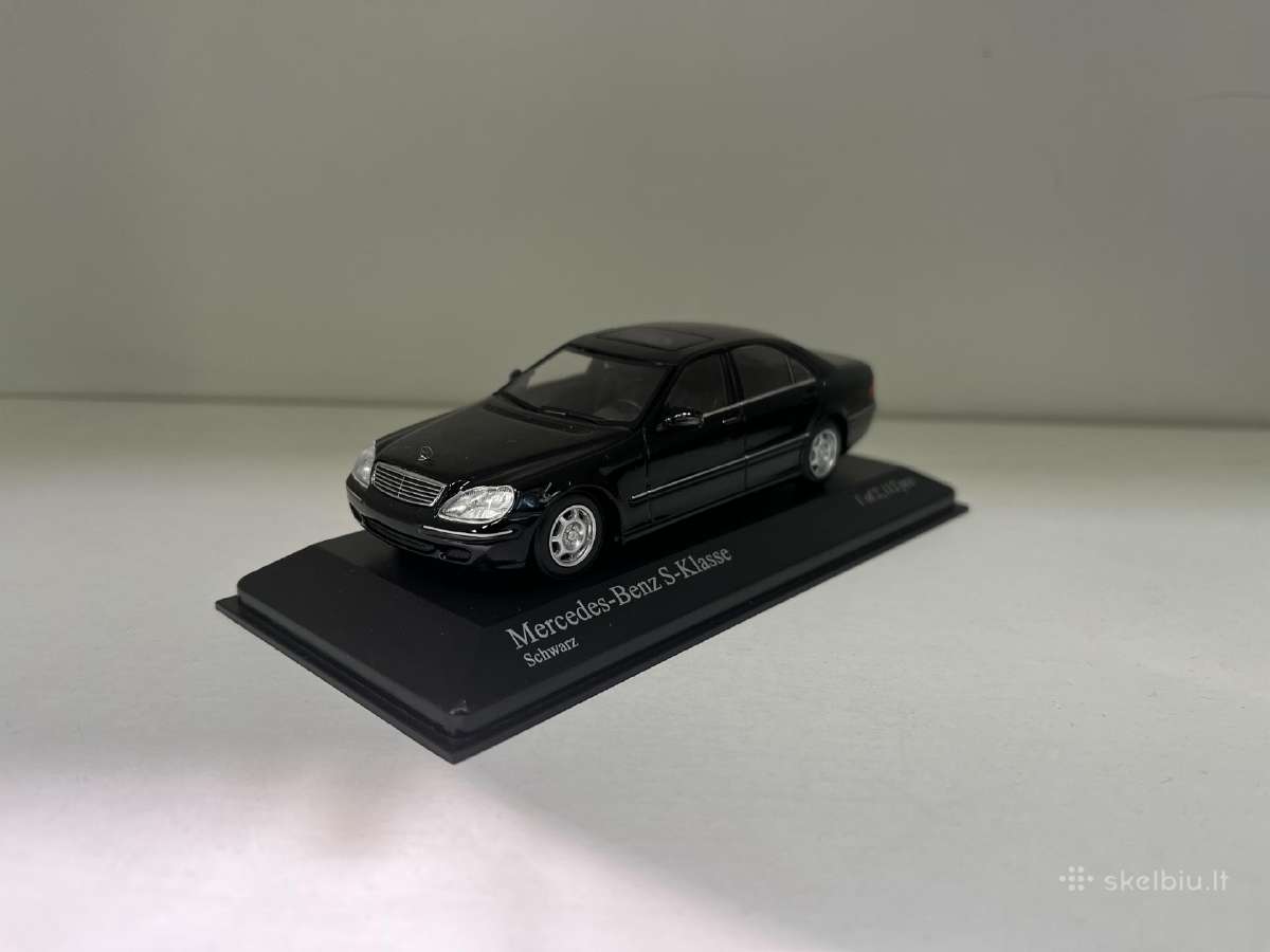 Kolekciniai modeliukai-mercede Benz s class