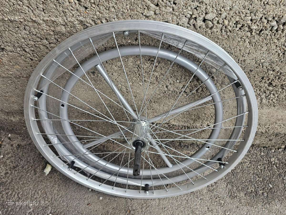 Ratai nuo neįgaliojo vežimėlio nauji - nuotraukos Nr. 2