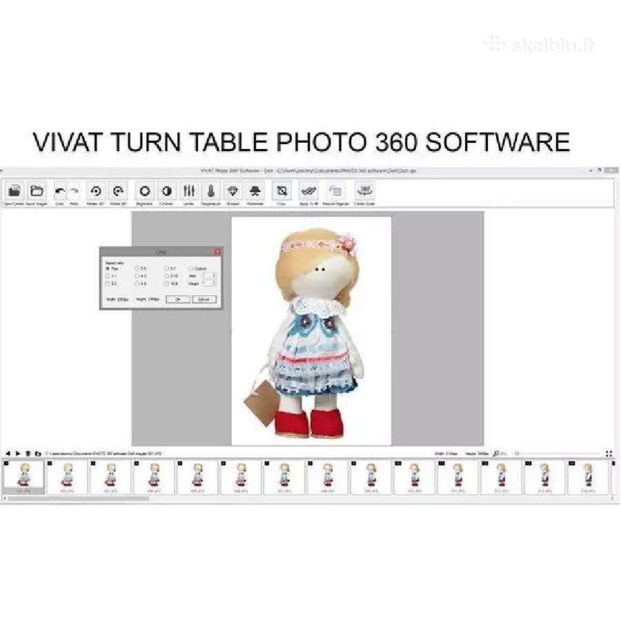 Vivat Turn Table D-26 Rotacinis stalas - nuotraukos Nr. 7