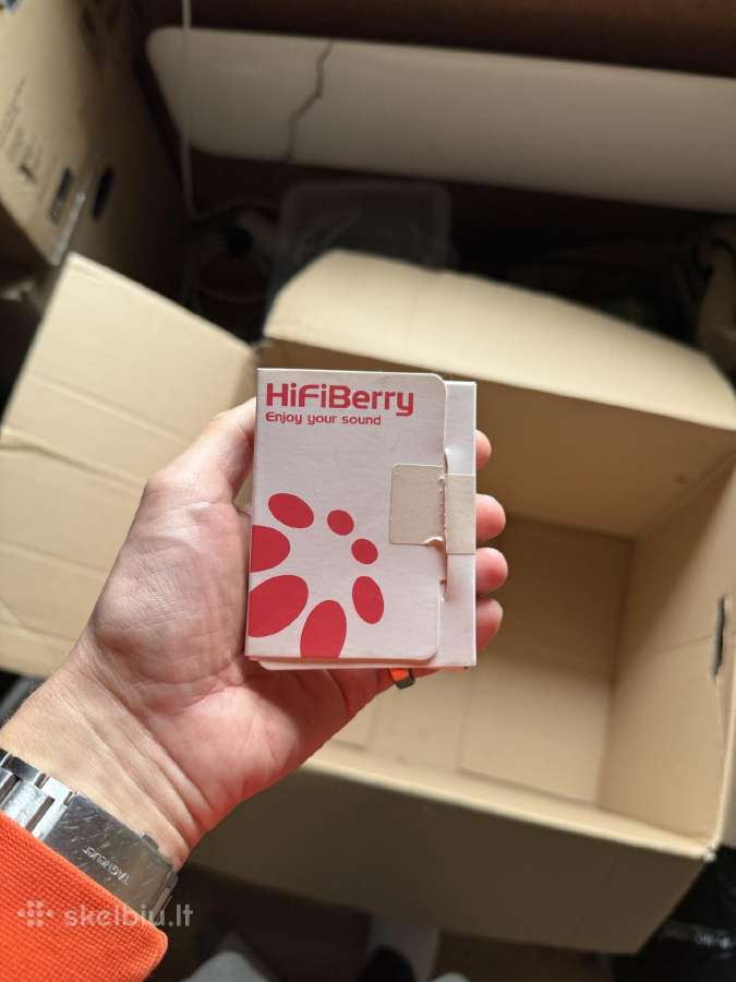 Hifiberry Dac+ garso plokštė (Raspberry Pi Hat)