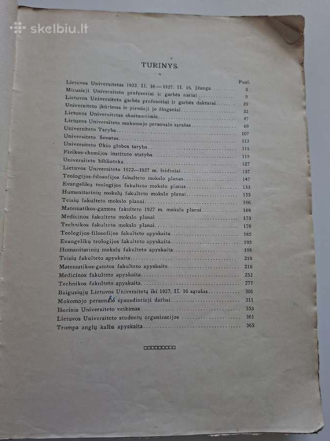 Lietuvos universitetas 1922 II 16-1927 II 16. 1927 - nuotraukos Nr. 5