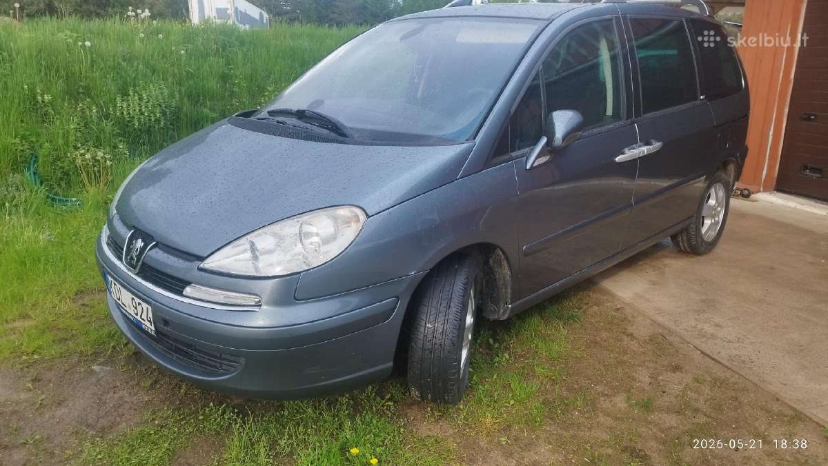 Parduodamas peugeot 807