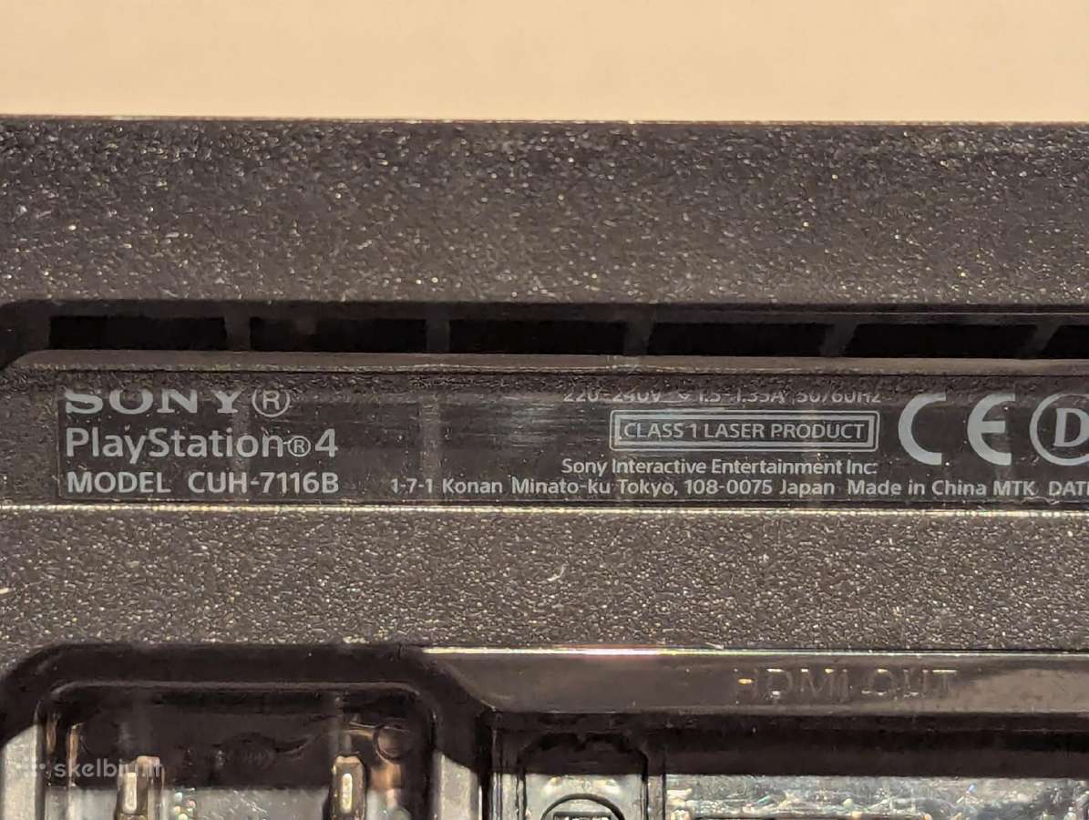 Playstation 4 Pro 9.00 1tb atrišamas - nuotraukos Nr. 3