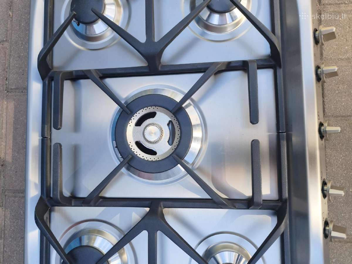 Smeg Sr275xgh2 5 degikliu dujinė kaitlentė - nuotraukos Nr. 5