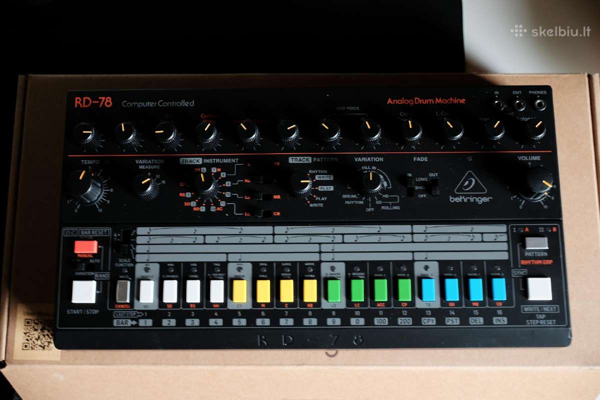 Analoginė klasika Behringer Rd-78