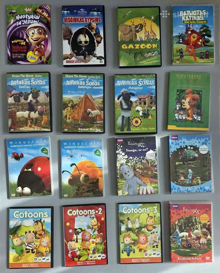 Vaikisku filmuku Dvd kolekcija (32)