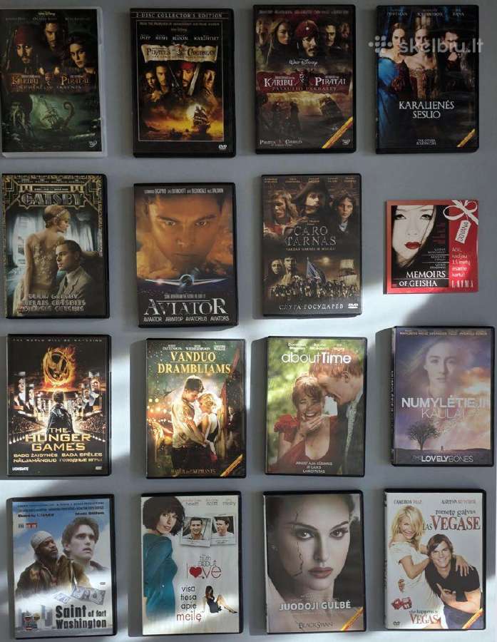 Holivudo filmu Dvd kolekcija (24)