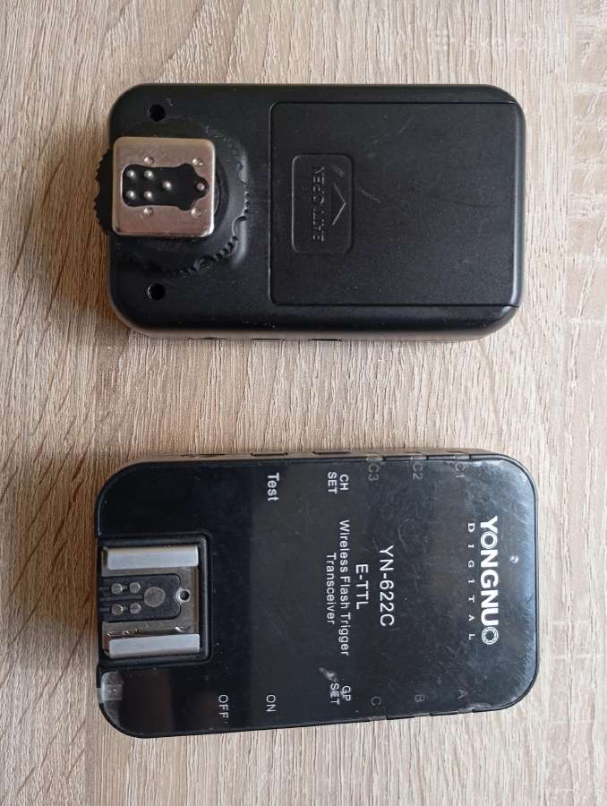 Dviejų Canon skirtų Yongnuo Yn622c